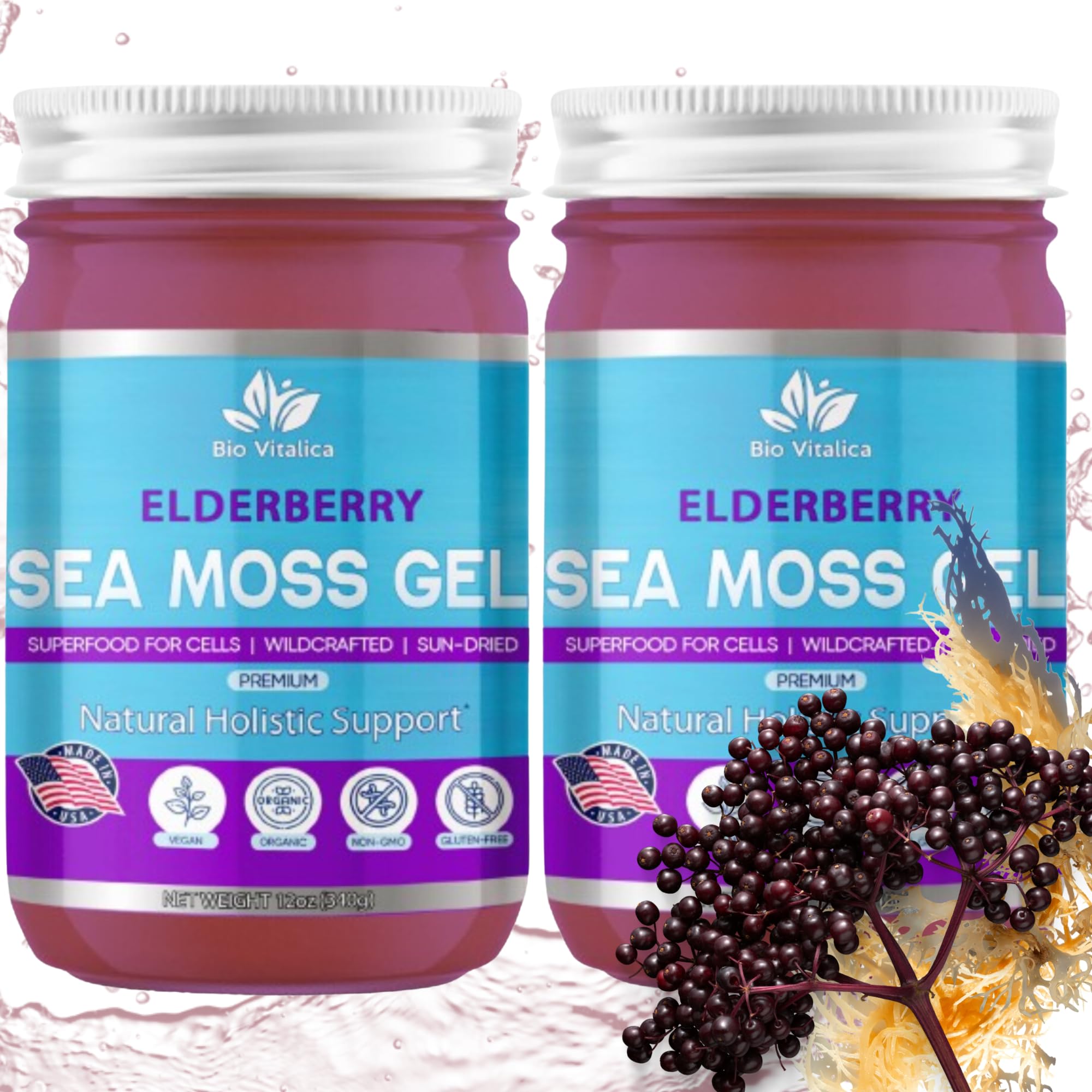 Amazon.com: BIO VITALICA Organic Irish Sea Moss Gel - USA Made